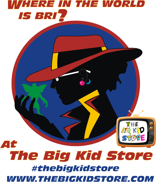 The Big Kid Store "Where in the world is Bri?" Shirt Kids T-Shirt by RoswellWitness