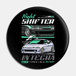 Integra Type R DC2 Retro Car Pin