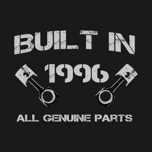 Built in 1996 Car fanatics 24th Birthday Gift idea T-Shirt