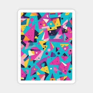 Geometry abstract art Magnet