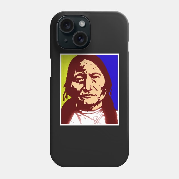 SITTING BULL Phone Case by truthtopower