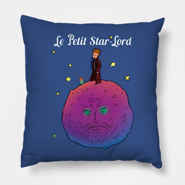 LE PETIT STARLORD Pillow by MatheussBerant