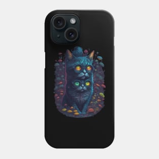 Cat Shirt - Techno Cat - Catsondrugs.com - #catlove #cats #cat #catsofinstagram #of #catlife #catlover #catstagram #catlovers #catoftheday #instagram Phone Case