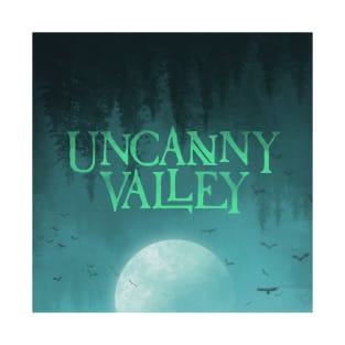 Uncanny Valley podcast cover art T-Shirt