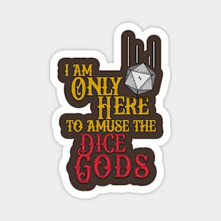 Amusing the Dice Gods Magnet