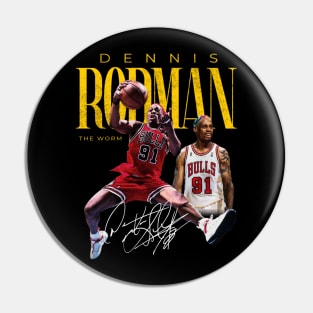 Dennis Rodman Controversial Antics Pin