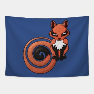 Celtic Fox Patch Style Tapestry