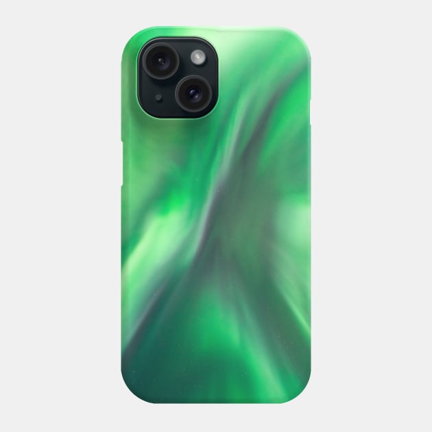 Psychedelic Auroras Phone Case by vincentledvina