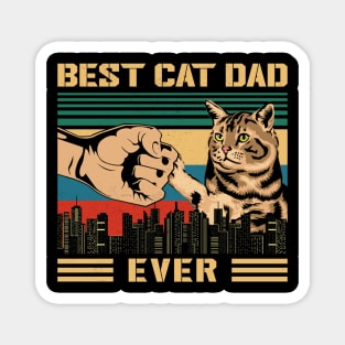 Best Cat Dad Ever Magnet