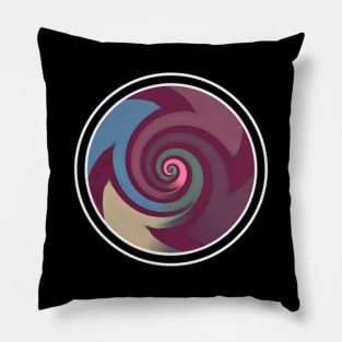 Circle with motif like eye untitled 01 01 0 Pillow