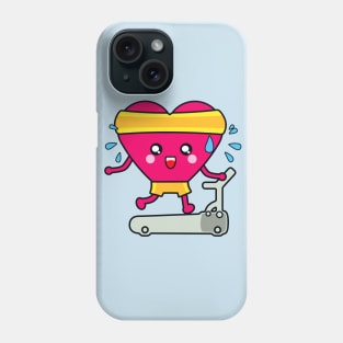 My heart goes faster for you (no text) Phone Case