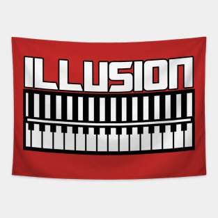 Music Illusion Tapestry