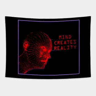 Mind Creates Reality Tapestry