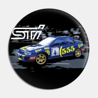 555 STI Colin McRae STI Pin