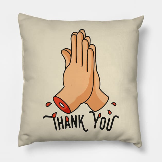 Thank you Pillow by Sviali