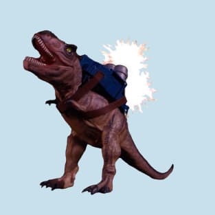 Tyrannosaurus with a Jetpack T-Shirt