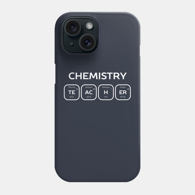 Chemistry Periodic Table Teach Phone Case by happinessinatee