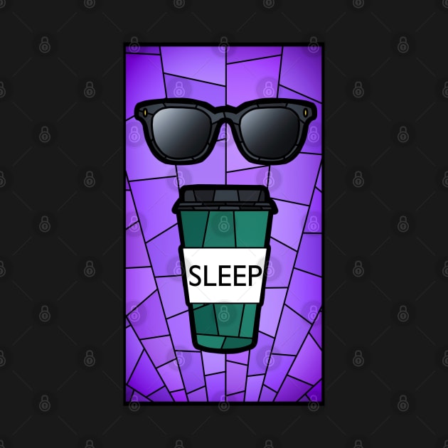 Sleep Stained Glass by OctopodArts