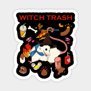 Witch Trash Magnet