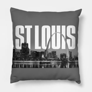 St. Louis Cityscape Pillow