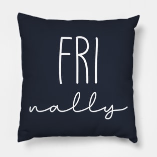 Funny friday Pillow