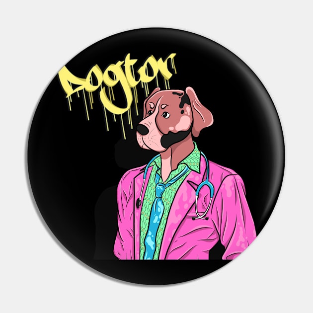 The Dogtor Strange Pin by Southwengker