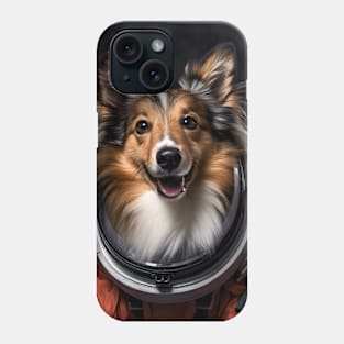 Astro Dog - Shetland Sheepdog Phone Case