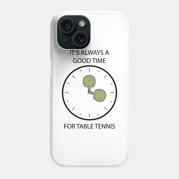 Ping Pong Table Tennis Tabletennis Paddle Funny Pun Meme Phone Case by TellingTales