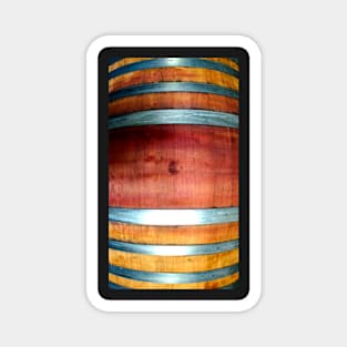 Wine Barrel 2 - by Avril Thomas Magnet