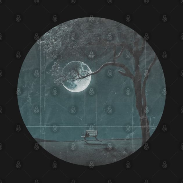 Full moon by Stitch & Stride