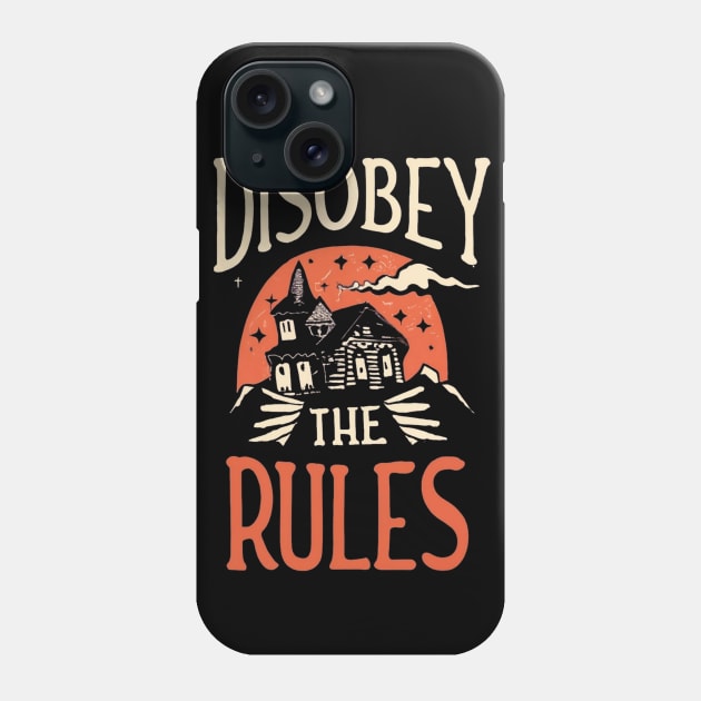 Disobey The Rules Phone Case by Zachariya420