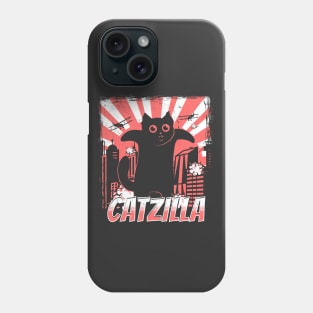 Catzilla Kaiju Cat Phone Case