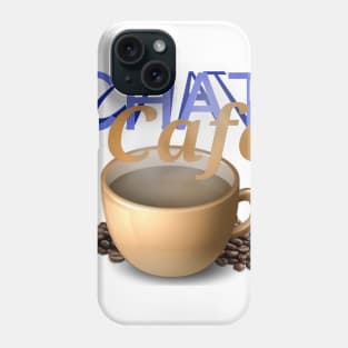 Chat Cafe. Phone Case