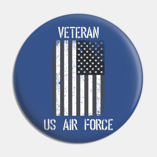 Veteran US Air Force Pin