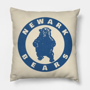 Classic Newark Bears Baseball Pillow