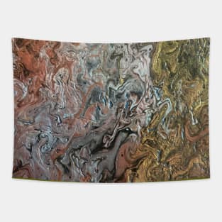 Fluid acrylic pour Tapestry