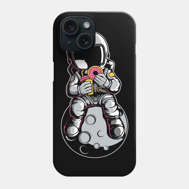 Astronaut Donuts Phone Case by ArtisticParadigms