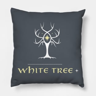 White Tree Festival Pillow