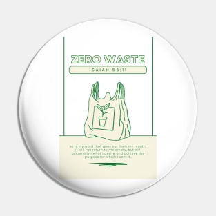 Zero Waste Pin