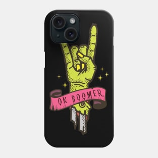 OK Boomer - Zombie Arm Phone Case