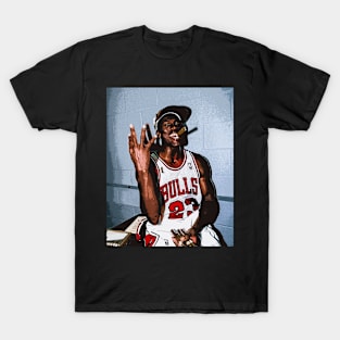 Blue Jordan France Basketball Graphic T-Shirt