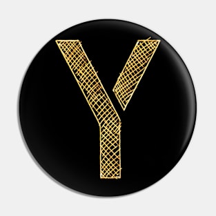 Y Letter - Hatching Pin