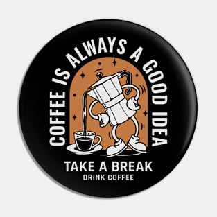 Coffee design collection No.1 Pin