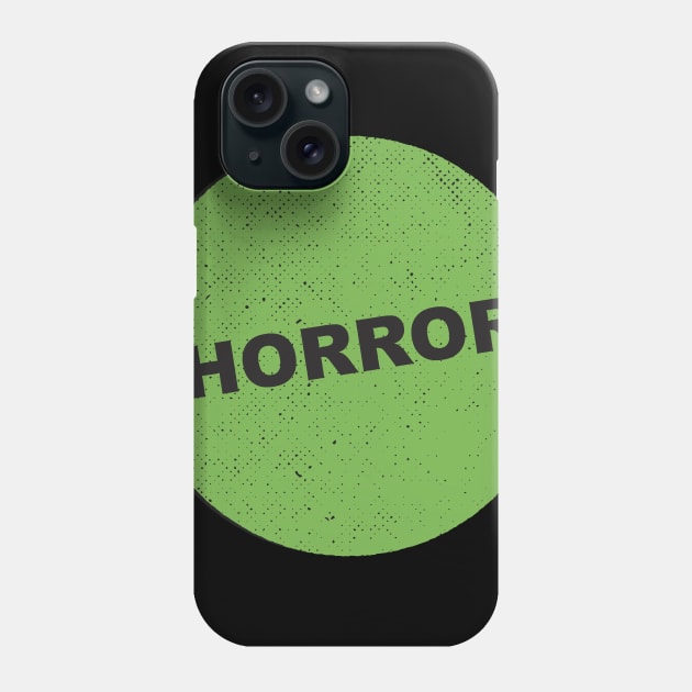 Horror VHS Sticker Phone Case by Pufahl