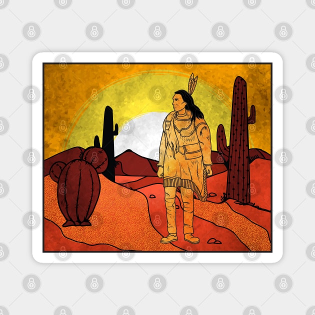 Southwestern Native American Magnet by AngelFlame