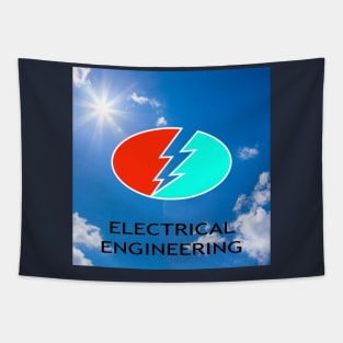 Best design electrical engineering electricity engineer Tapestry