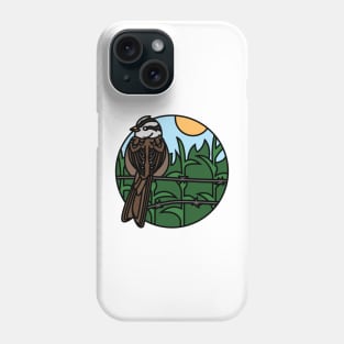 White Crowned Sparrow Phone Case