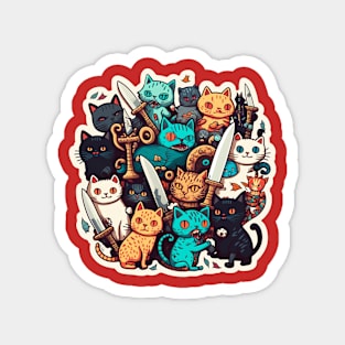 Chaos Kitties Magnet