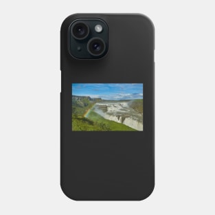 Gulfoss Waterfall, Iceland Phone Case