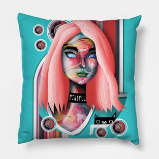 angel lexx abstract Pillow